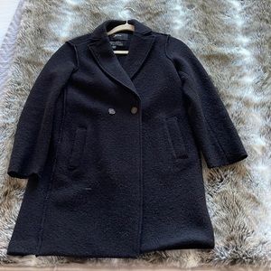 J. Crew Daphne topcoat in boiled Italian wool - size 00P